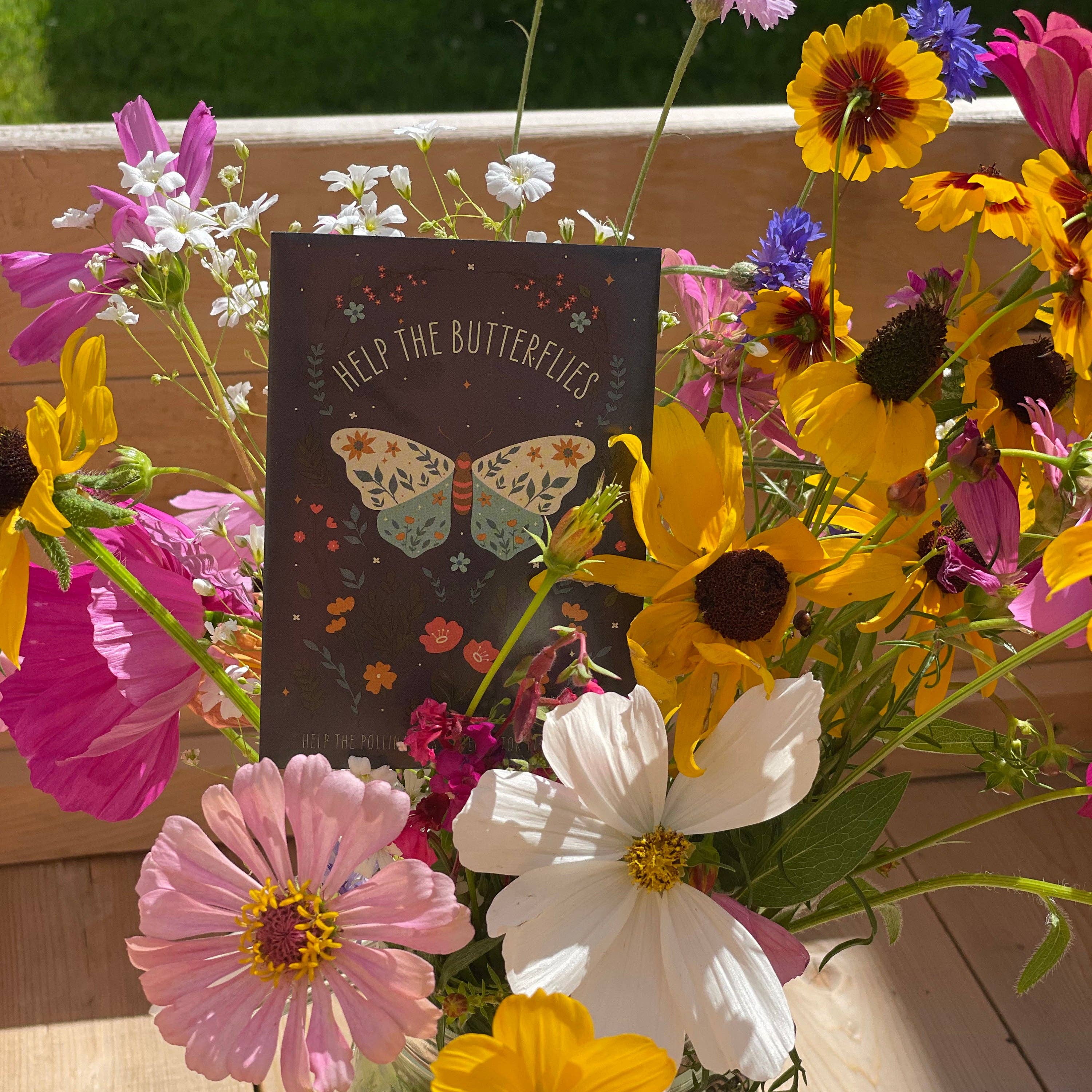 pollinator wildflower seed Help Butterflies Help Pollinators