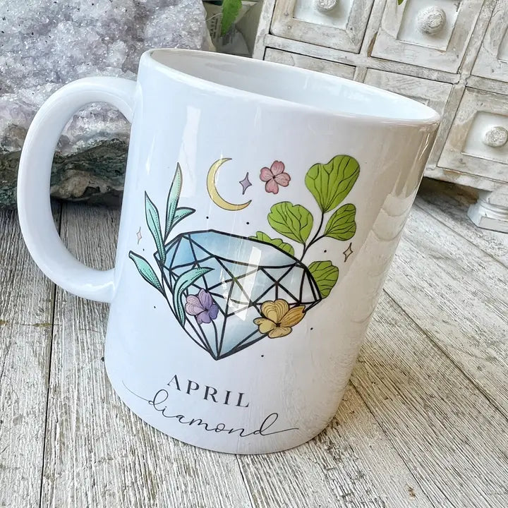 April Birth Month Crystal Mug | Home Goods | Una Biologicals – Una ...