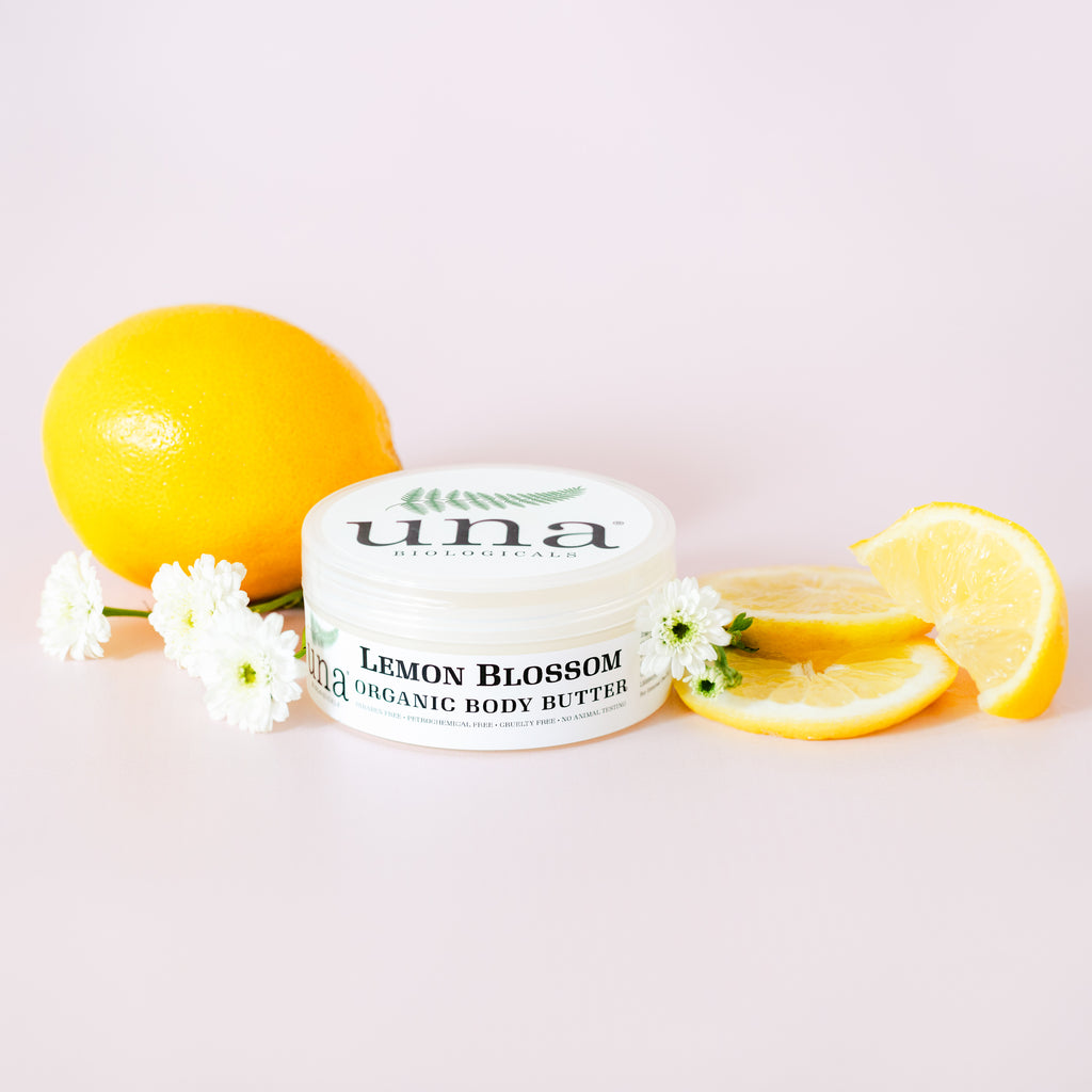 Lemon Blossom natural body butter una biologicals