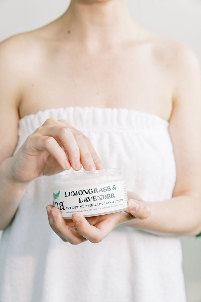 Natural hand cream lemongrass una biologicals
